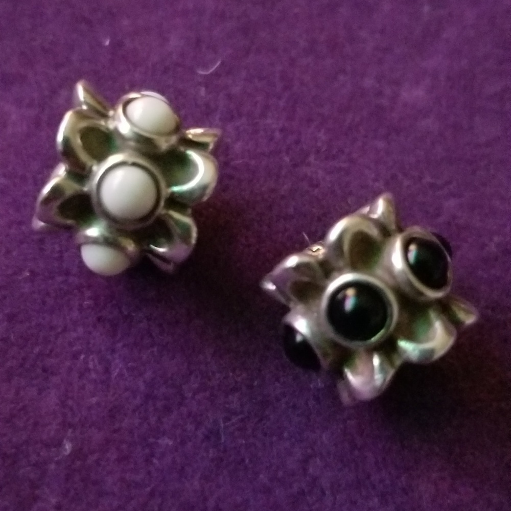 2 retired pandora charms I was told real stones